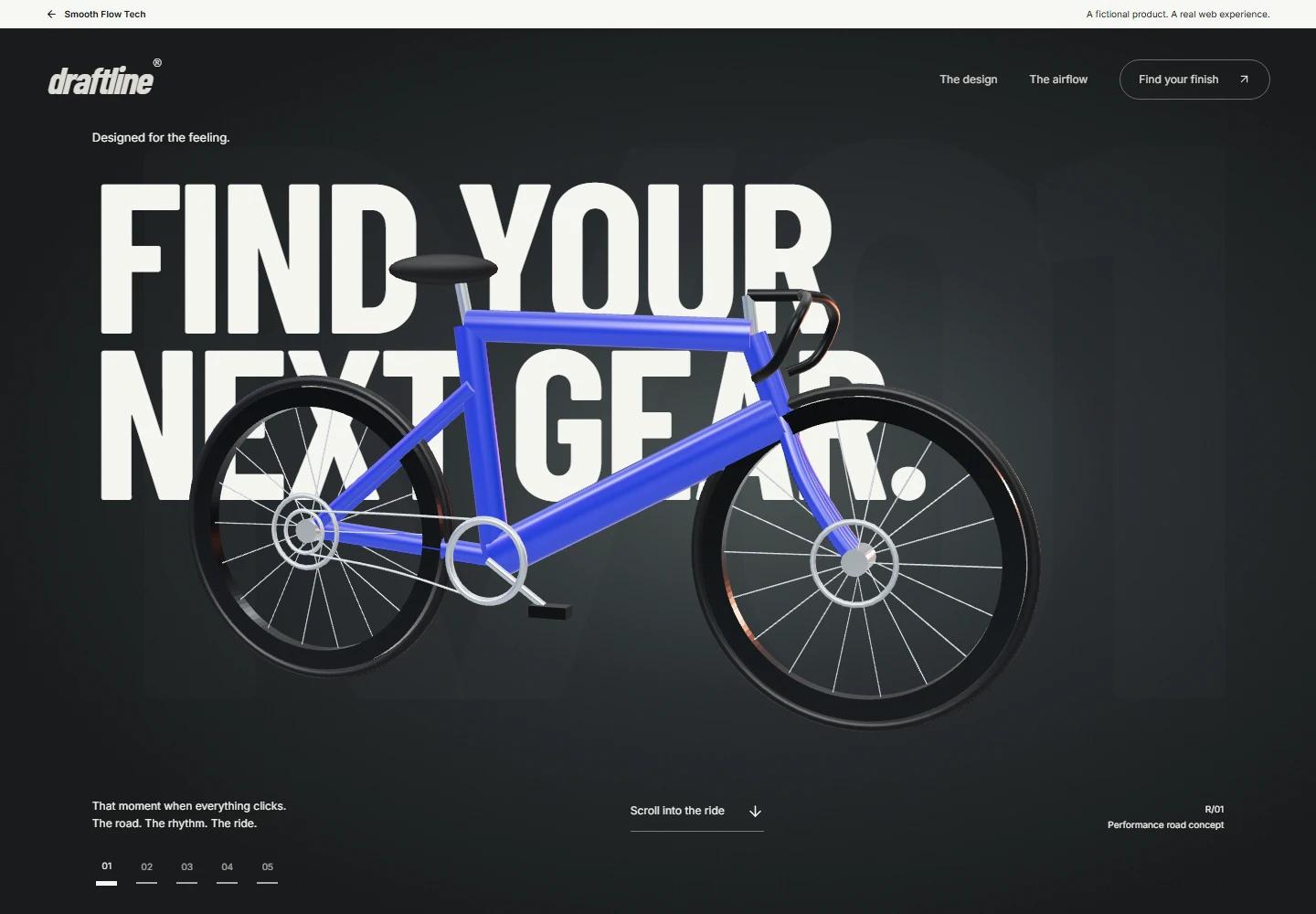 Draftline — R/01 performance cycling concept